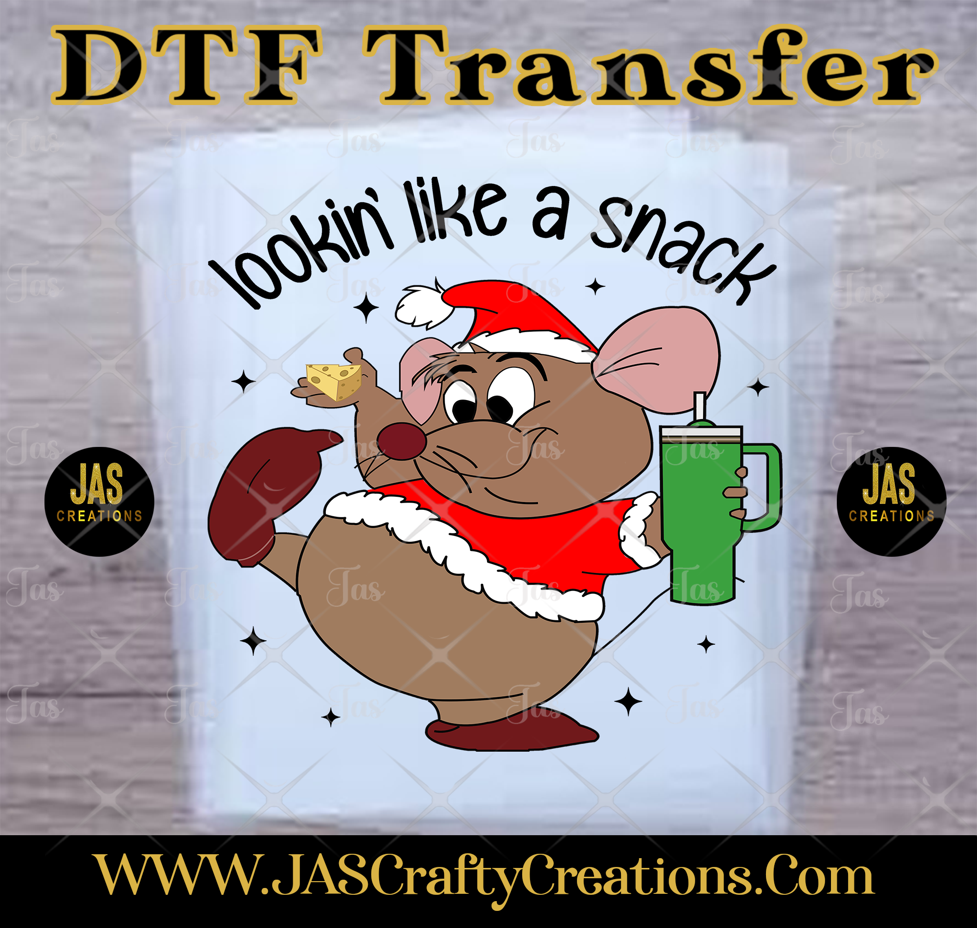 GUS LOOKIN LIKE A SNACK READY TO PRESS TRANSFER