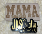 Load image into Gallery viewer, DIAMOND FILLED MAMA EMBROIDERED TSHIRT
