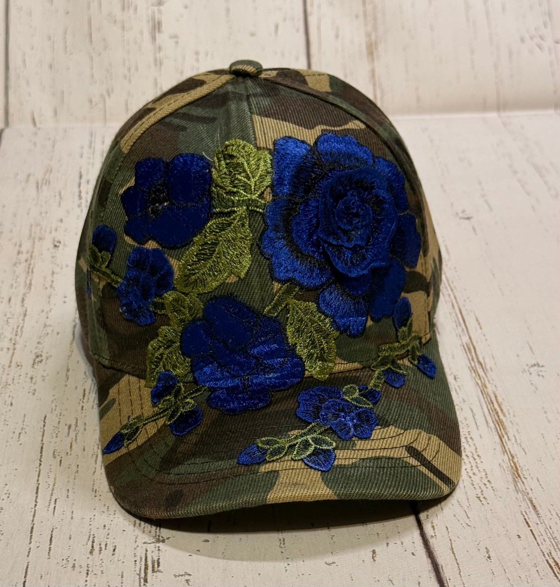 FLORAL CAMOUFLAGE HAT