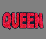 Load image into Gallery viewer, QUEEN CHENILLE IRON ON PATCH
