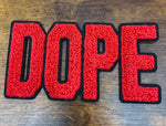 Load image into Gallery viewer, DOPE CHENILLE IRON ON PATCH

