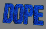 Load image into Gallery viewer, DOPE CHENILLE IRON ON PATCH
