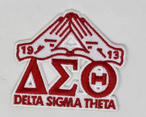 DELTA HAND SIGN EMBROIDERY PATCH