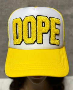 DOPE CHENILLE TRUCKER HAT