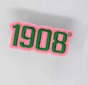 1908 EMBROIDERY PATCH