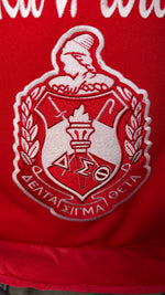Load image into Gallery viewer, Delta Sigma Theta Soror Embroidered Chair
