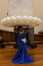 Load image into Gallery viewer, ZETA PHI BETA FINER LADY CANDLE HODLER
