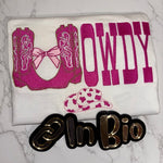Load image into Gallery viewer, HOWDY EMBROIDERED SHIRT
