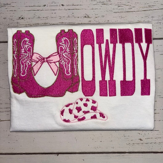 HOWDY EMBROIDERED SHIRT