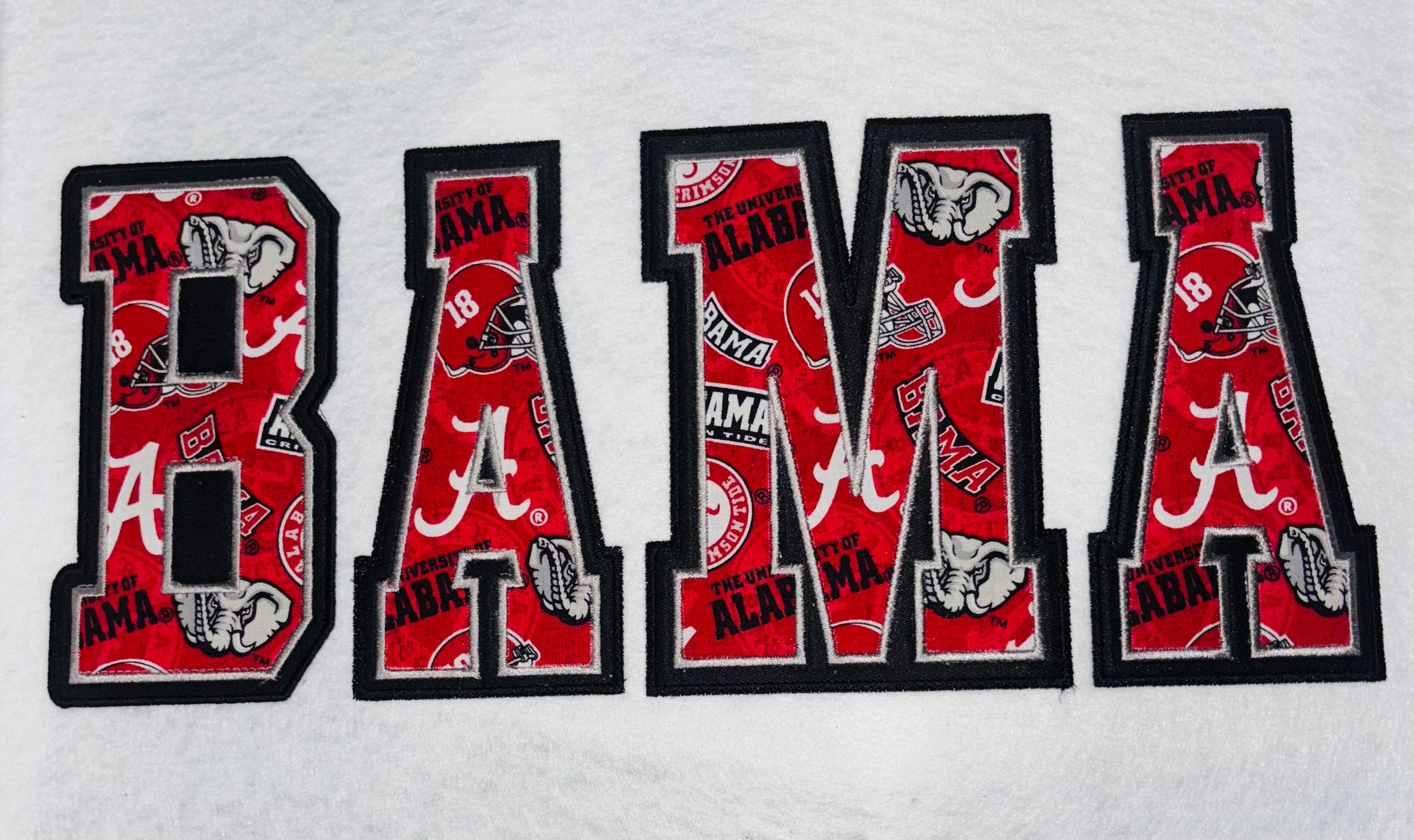 BAMA VARSITY EMBROIDERED SWEATSHIRT