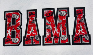 BAMA VARSITY EMBROIDERED SWEATSHIRT