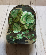 Load image into Gallery viewer, FLORAL CAMOUFLAGE HAT
