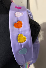 Load image into Gallery viewer, CLEAR EMBROIDERED GIRLS BACKPACK

