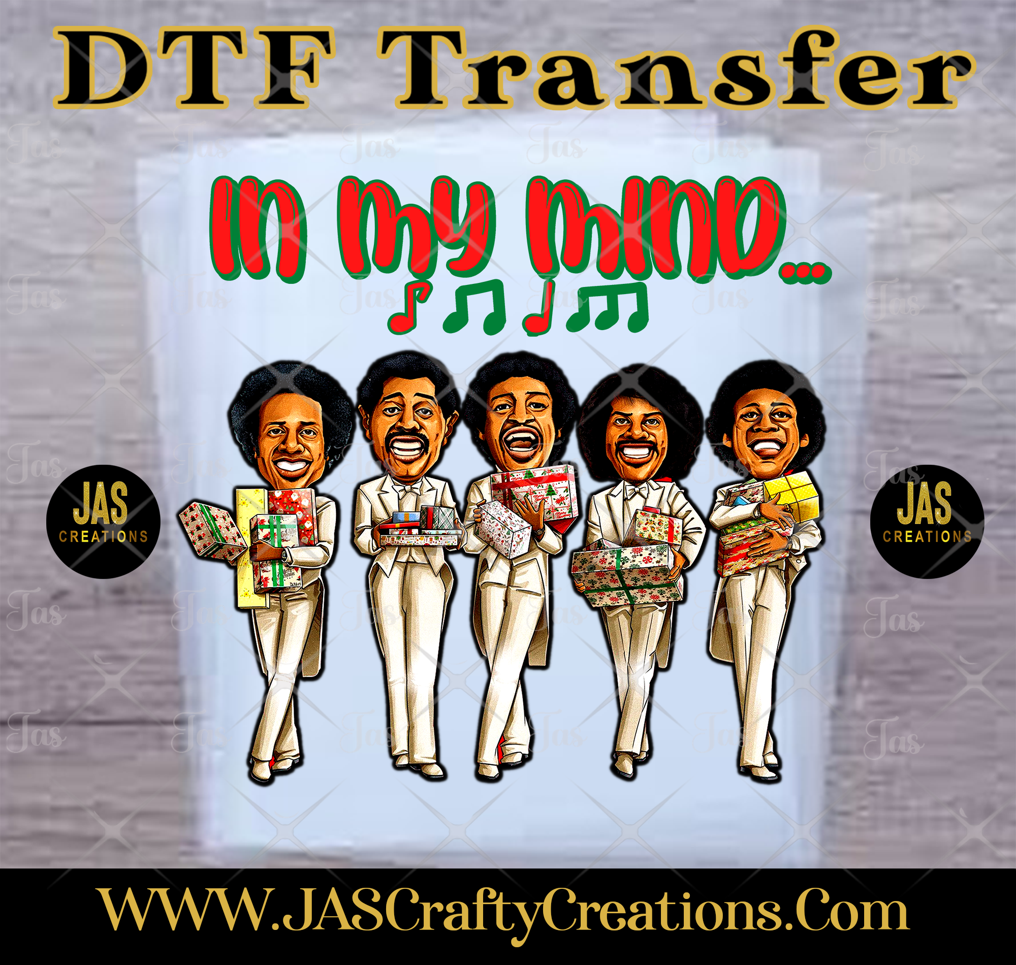 IN MY MIND TEMPTAIONS READY TO PRESS TRANSFER