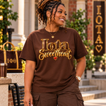 Load image into Gallery viewer, Iota Sweetheart Golden Script Shirt
