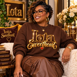 Load image into Gallery viewer, Iota Sweetheart Golden Script Shirt
