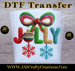 Load image into Gallery viewer, CHRISTMAS FAUX CROCHET  READY TO PRESS TRANSFERS
