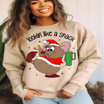 Load image into Gallery viewer, OUT HERE LOOKING LIKE A SNACK GUS SWEATSHIRT
