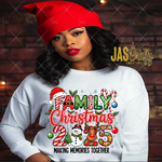 Load image into Gallery viewer, FAMILY CHRISTMAS 2025 MULTI DTF GANG SHEET
