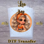 Load image into Gallery viewer, LEO GIRL READY TO PRESS TRANSFER
