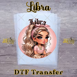LIBRA GIRL READY TO PRESS TRANSFER
