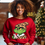 Load image into Gallery viewer, MEAN GREEN GUY SNACK CAKE READY TO PRESS TRANSFER
