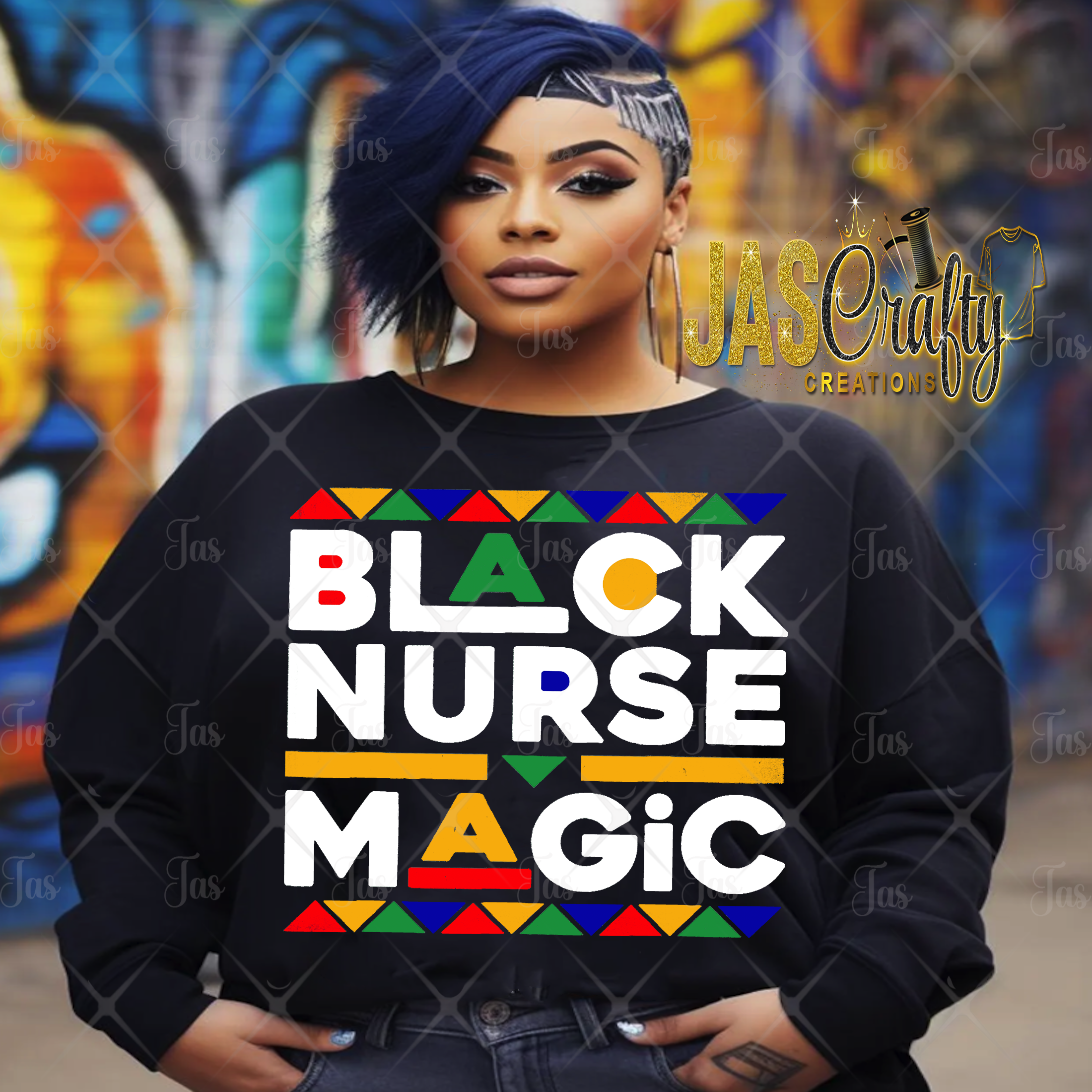 BLACK MAGIC NURSE SHIRT