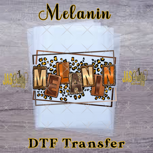 MELANIN ANIMAL PRINT READY TO PRESS TRANSFER