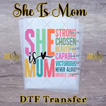 Load image into Gallery viewer, SHE MOM READY TO PRESS TRANSFER

