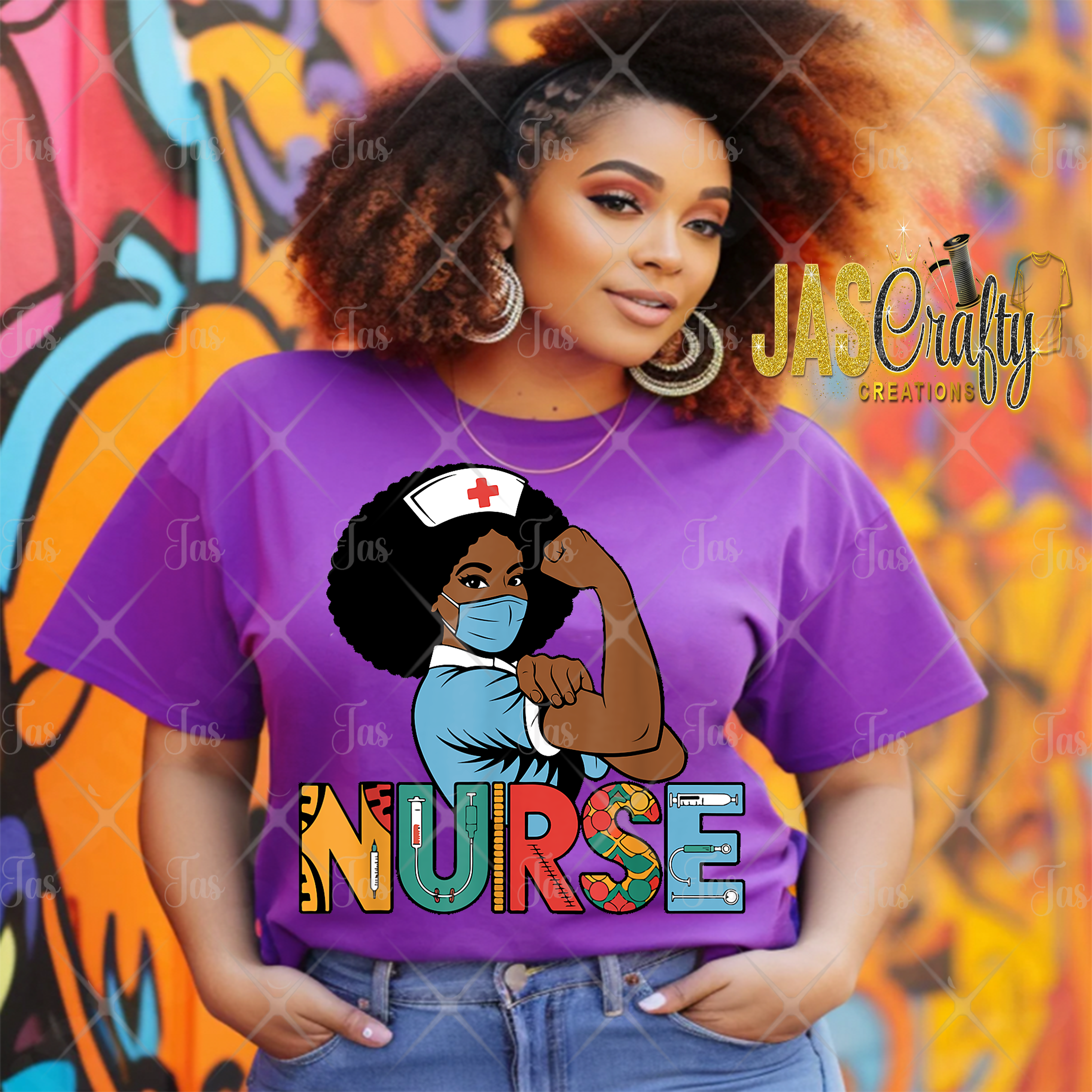 NURSE POWER READY TO PRESS TRANSFER