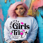 Load image into Gallery viewer, OH SIP ITS A GIRLS TRIP READY TO PRESS TRANSFER
