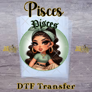 PISCES GIRL READY TO PRESS TRANSFER