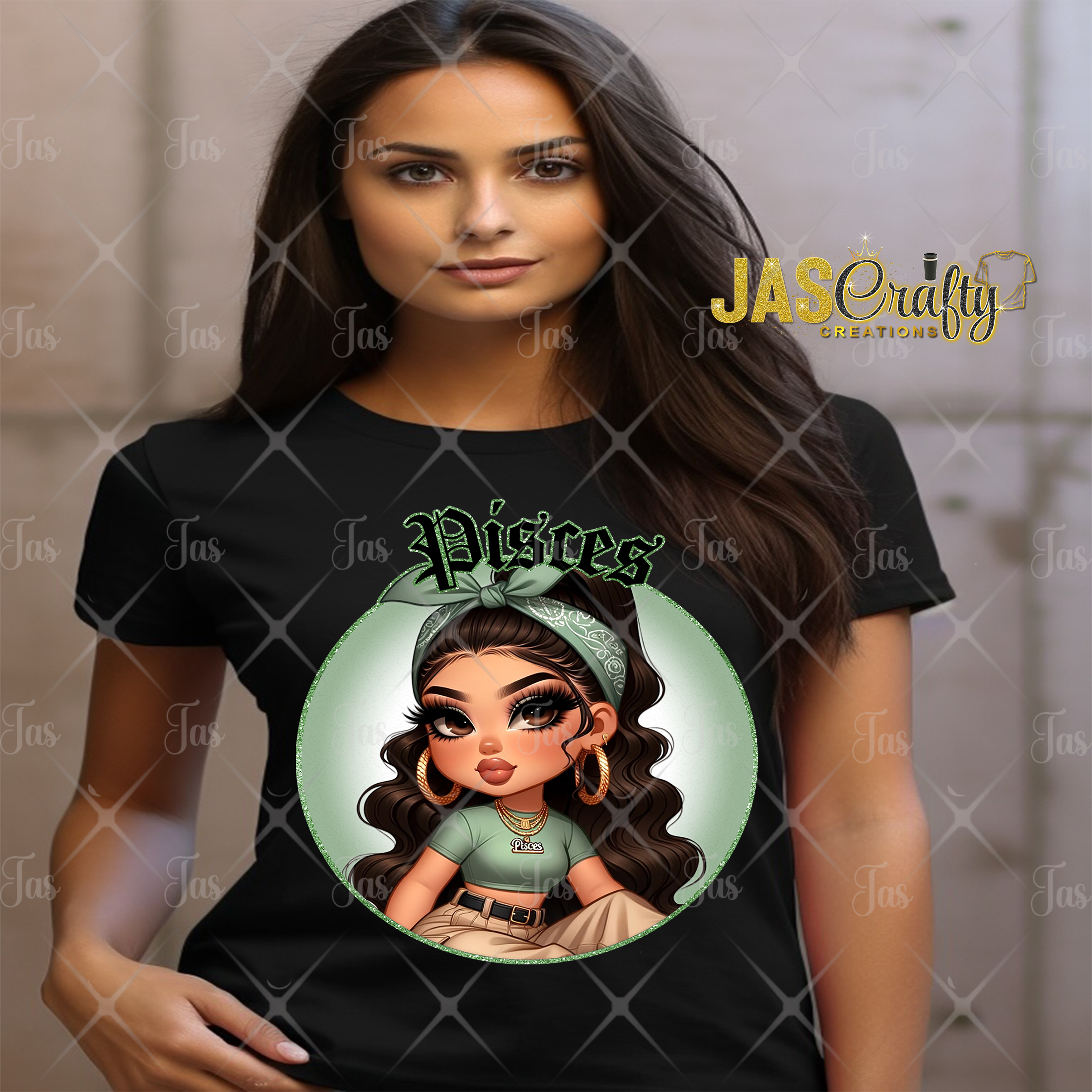 PISCES GIRL READY TO PRESS TRANSFER