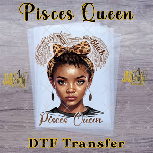 BLACK PISCES QUEEN READY TO PRESS TRANSFER