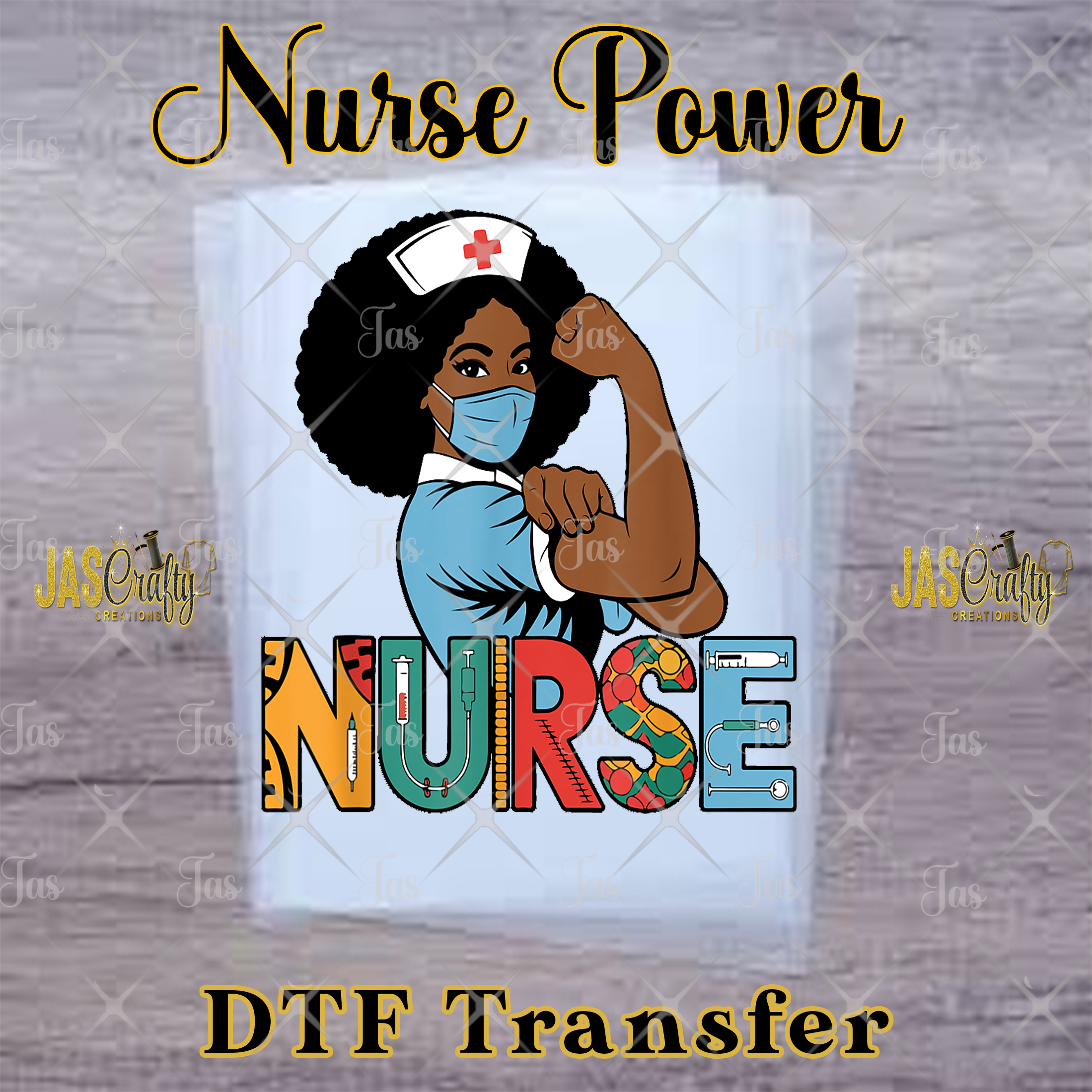 NURSE POWER READY TO PRESS TRANSFER