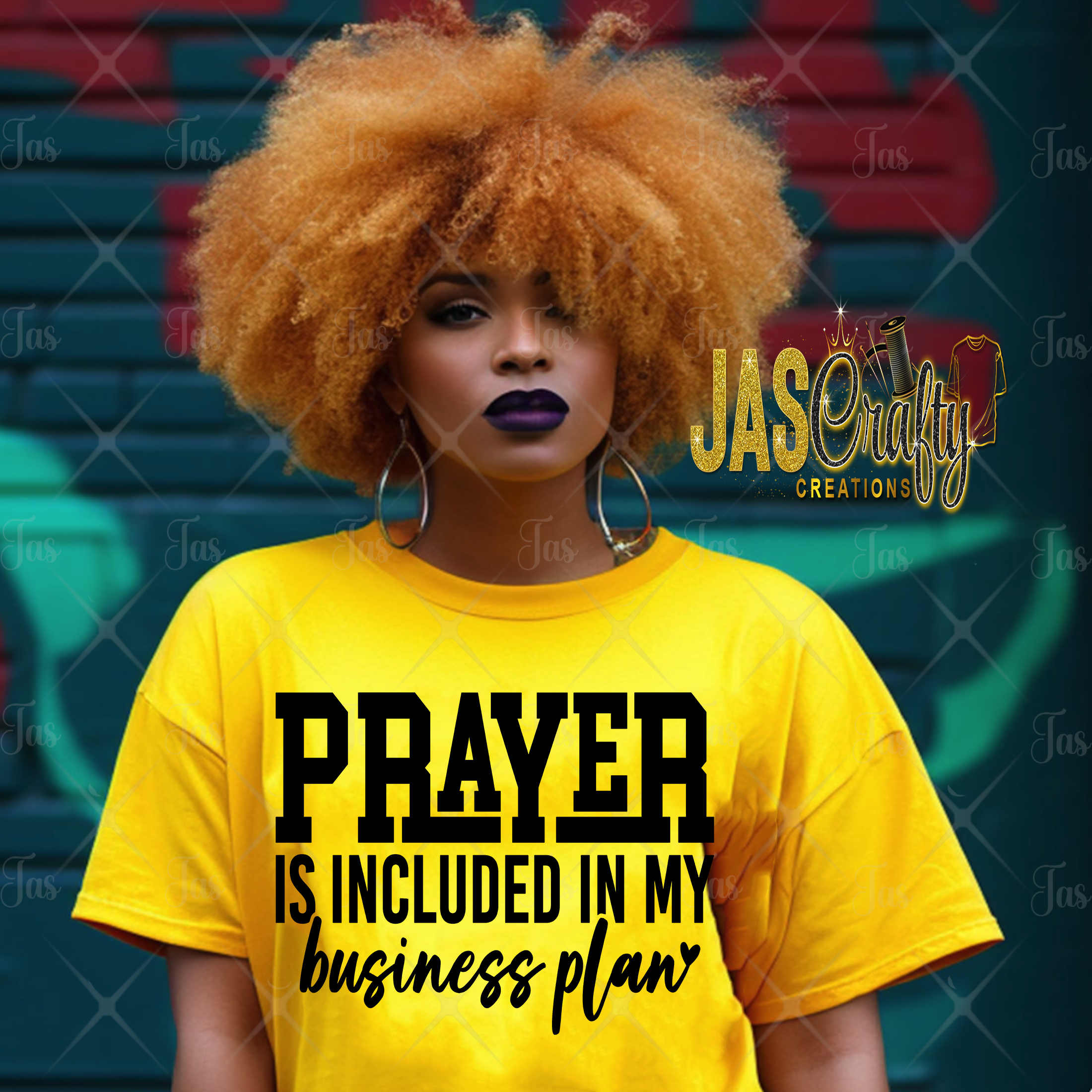 PRAYER IS IN MY BUSINESS PLAN SHIRT