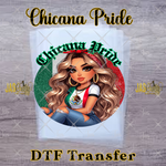 Load image into Gallery viewer, BLONDE CHICANA PRIDE READY TO PRESS TRANSFER

