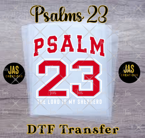 PSALMS 23 READY TO PRESS TRANSFER