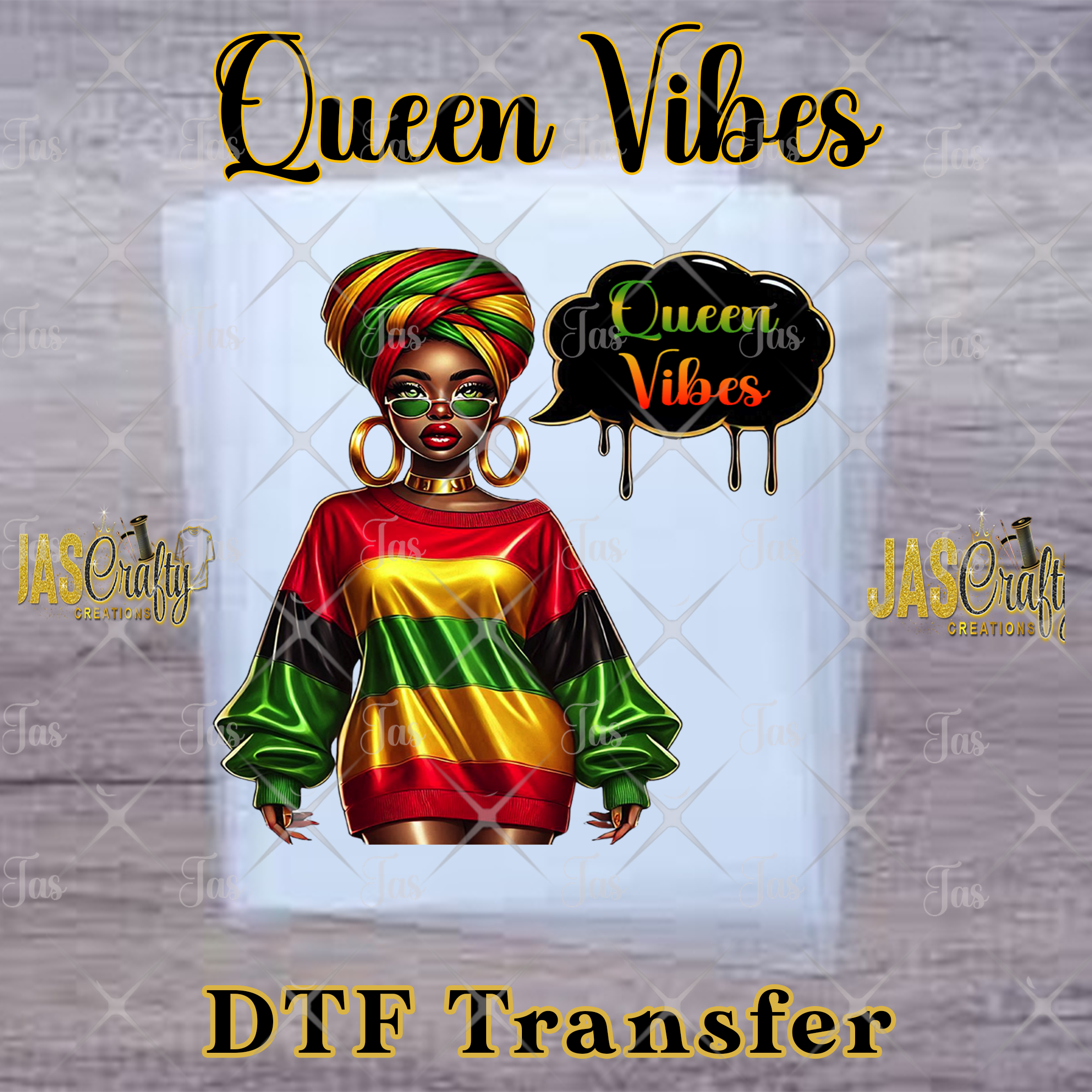QUEEN VIBES READY TO PRESS TRANSFER