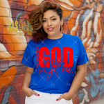 Load image into Gallery viewer, NO WORRIES GOD GOT ME READY TO PRESS TRANSFER
