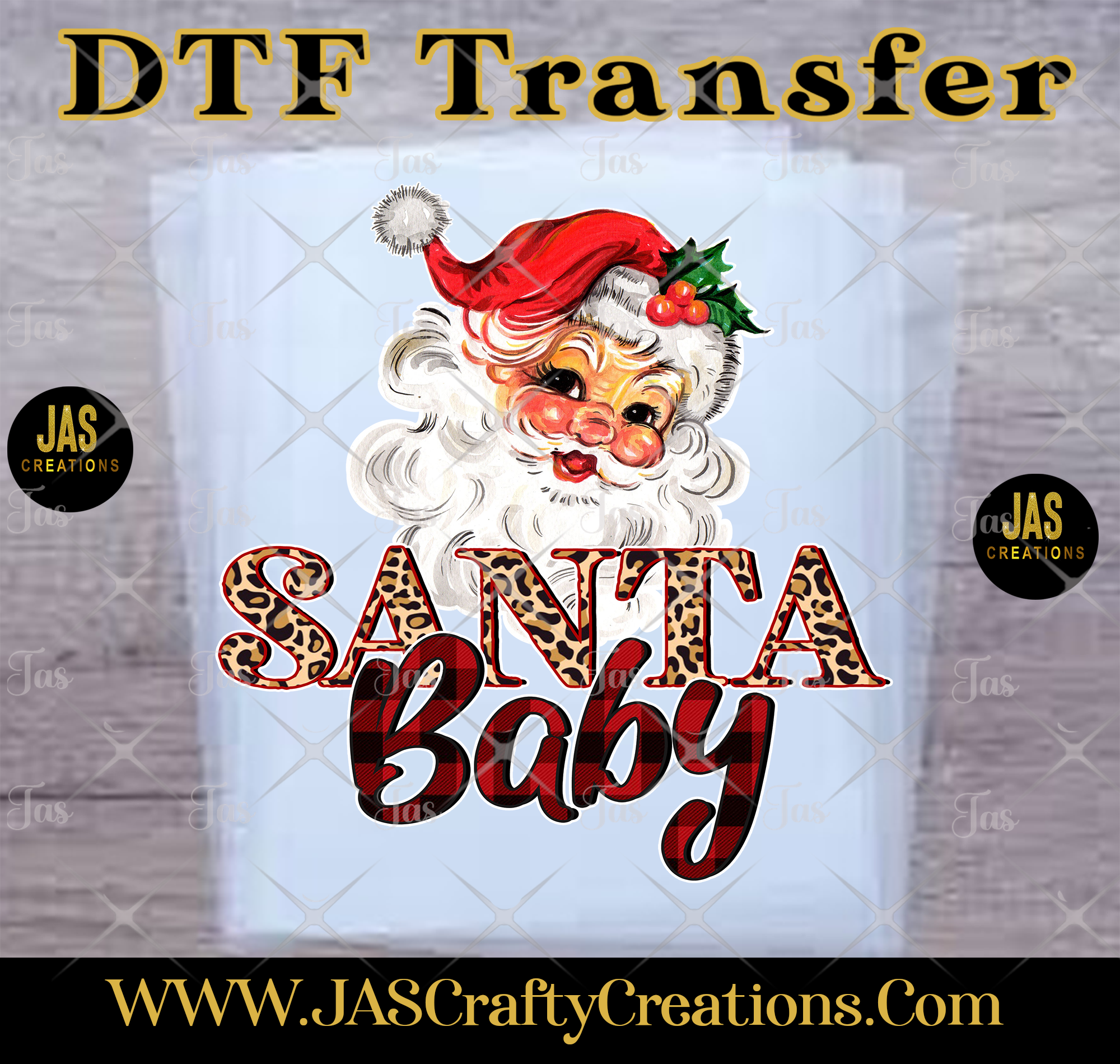 SANTA BABY READY TO PRESS TRANSFER