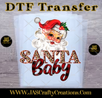 Load image into Gallery viewer, SANTA BABY READY TO PRESS TRANSFER
