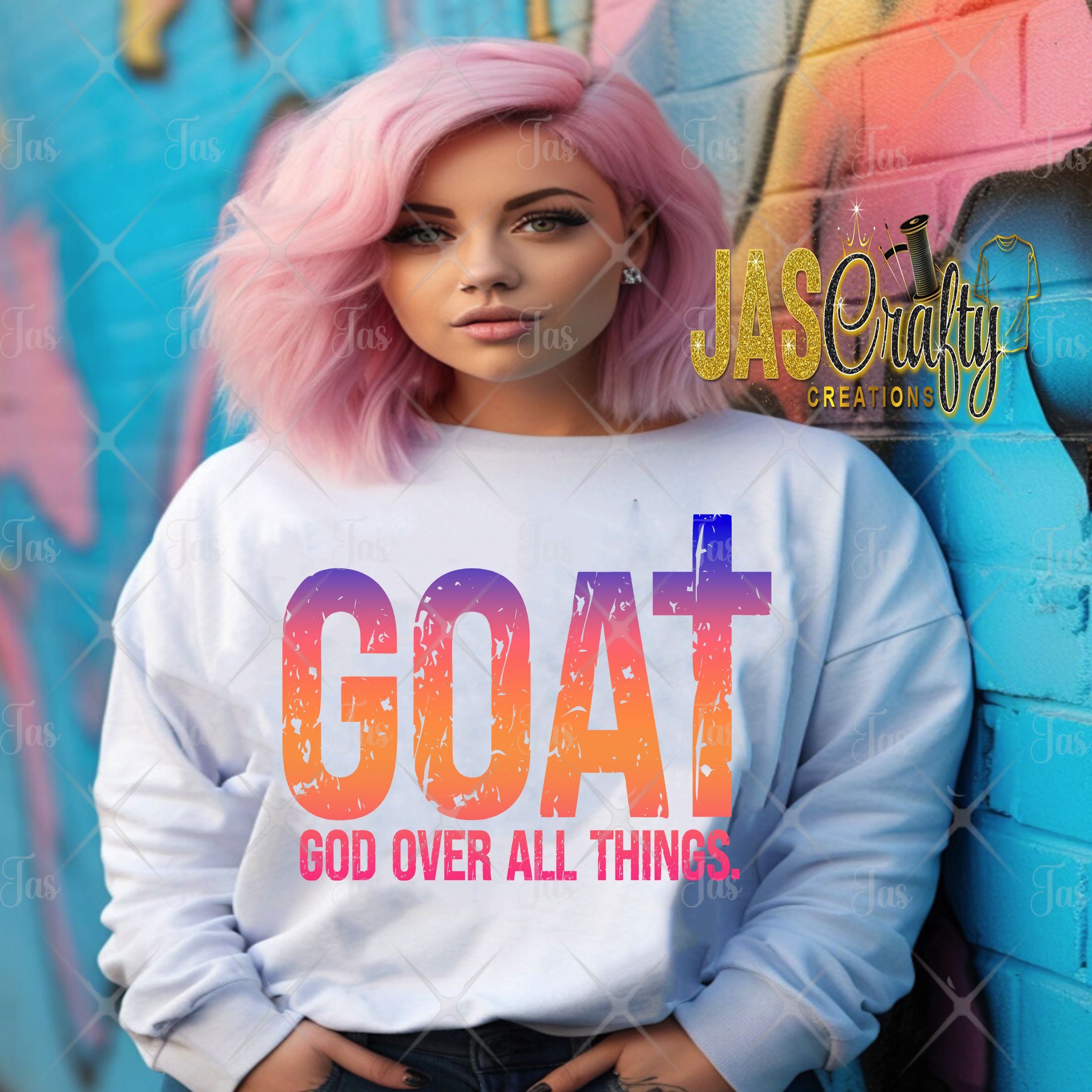 GOAT (GOD OVER ALL THINGS) SHIRT