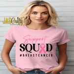Load image into Gallery viewer, SUPPORT SQUAD BREAST CANCER READY TO PRESS TRANSFER
