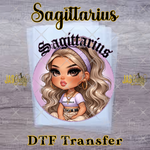 Load image into Gallery viewer, SAGITTARIUS GIRL READY TO PRESS TRANSFER
