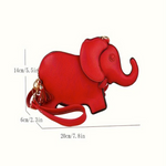 Load image into Gallery viewer, Delta Sigma Theta Elephant Handbag
