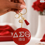 Load image into Gallery viewer, Delta Sigma Theta Bling Keychain
