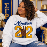 Load image into Gallery viewer, Sigma Gamma Rho Nineteen 22 Sweatshirt

