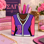 Load image into Gallery viewer, SIGMA LAMBDA GAMMA CARDIGAN PEN HODLER
