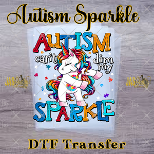 AUTISM SPARKLE READY TO PRESS